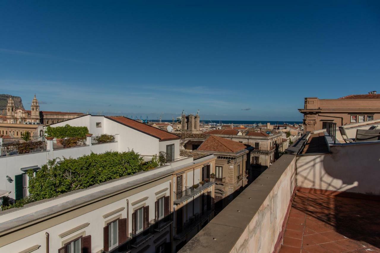 Appartamento Palazzo Pace Al Cassaro 팔레르모 외부 사진